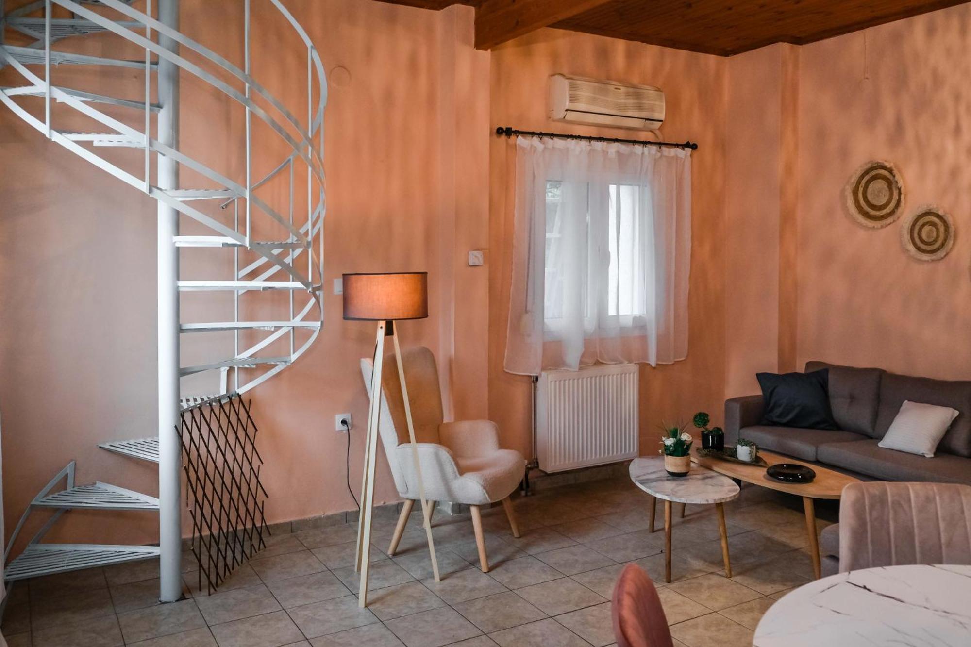 Cozy House In Pelion Apartman Káto Lekhónia Kültér fotó